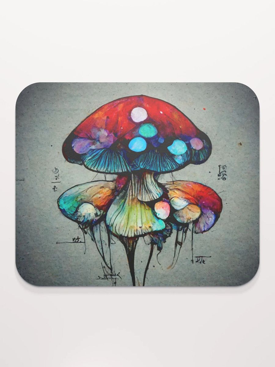 Psychedelic Mushroom Mouse Pad product image (2)