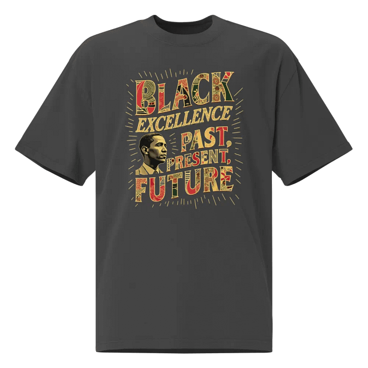 Black Excellence Legacy Oversized Tee product image (1)