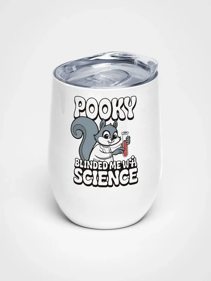 Pooky's Science Wine Tumbler product image (1)