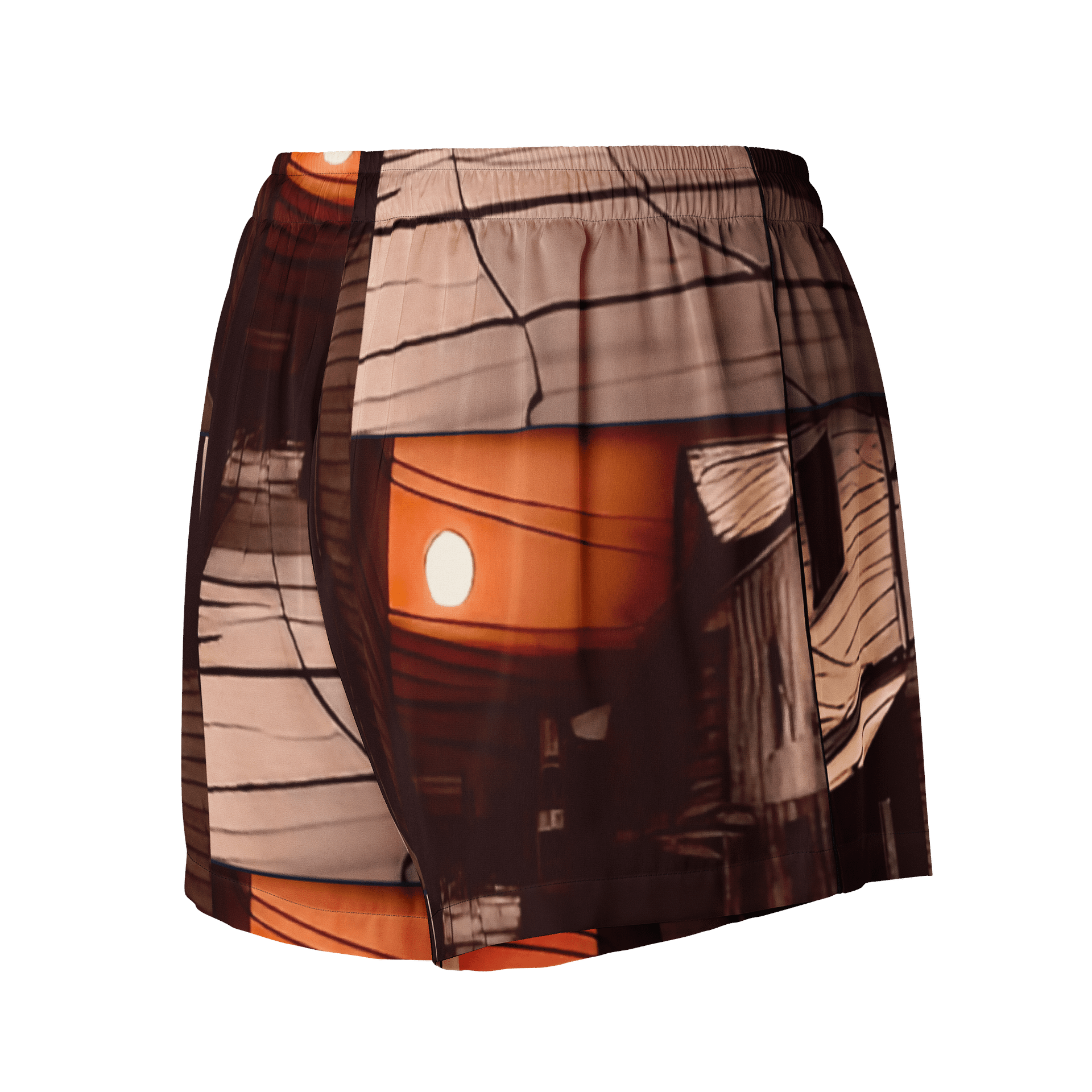 Sunset Stroll Women's Pajama Shorts product image (2)