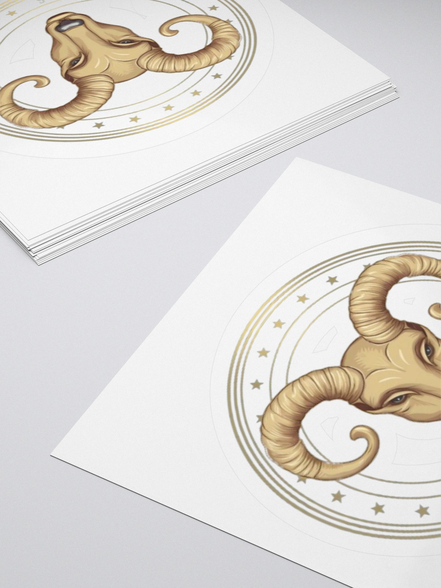 Aries Zodiac Kiss-Cut Sticker product image (12)