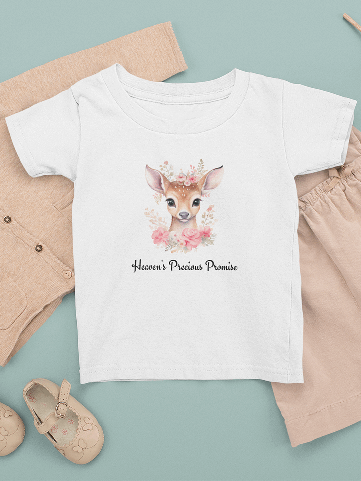 Enchanting Deer Blossom Tee Shirt product image (2)