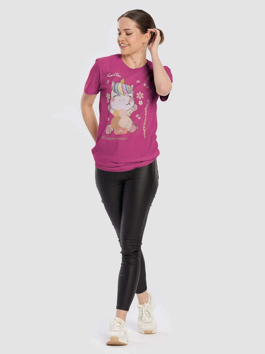 Rainbow Unicorn Coffee Ice Cream T-Shirt product image (6)