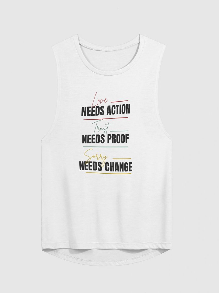 Women's Flowy Tank Top - Love needs action product image (1)