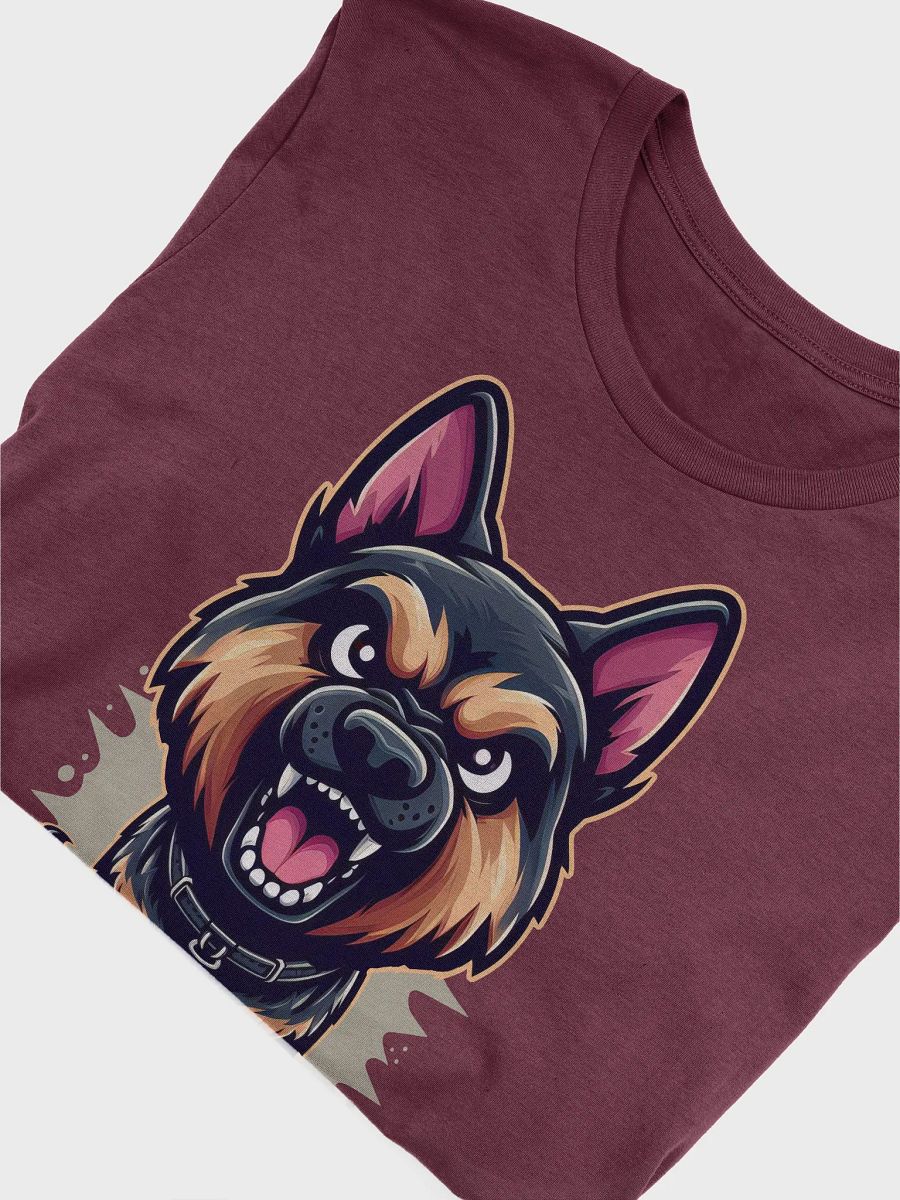German Shepherd Angry Pup - Premium Unisex T-shirt product image (5)