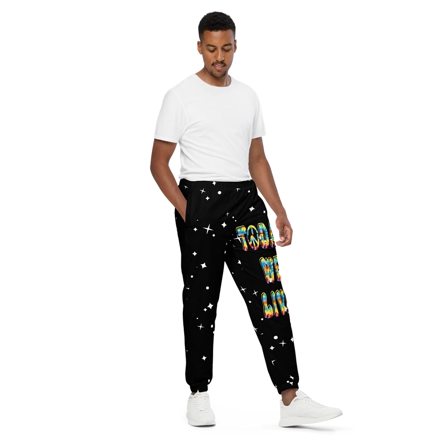 Unisex peace sign track pants product image (4)