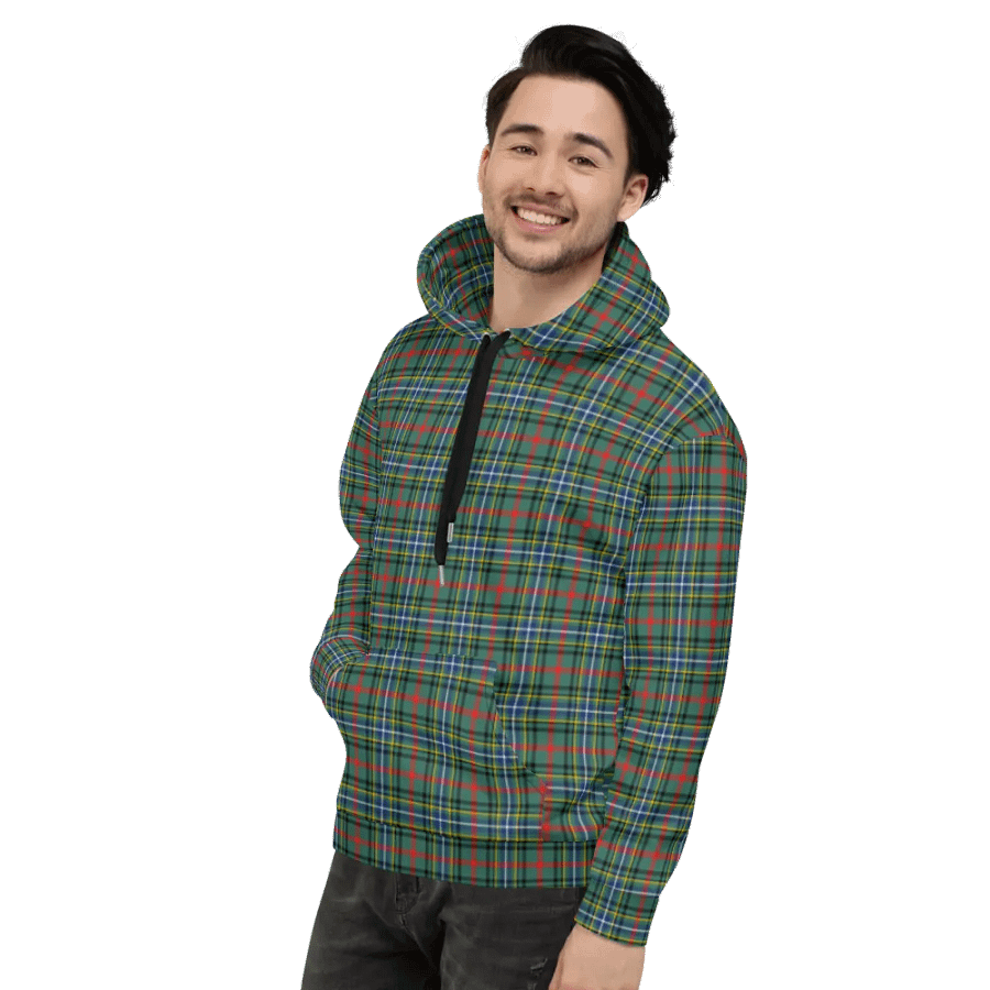 Bisset Clan Tartan Hoodie product image (4)