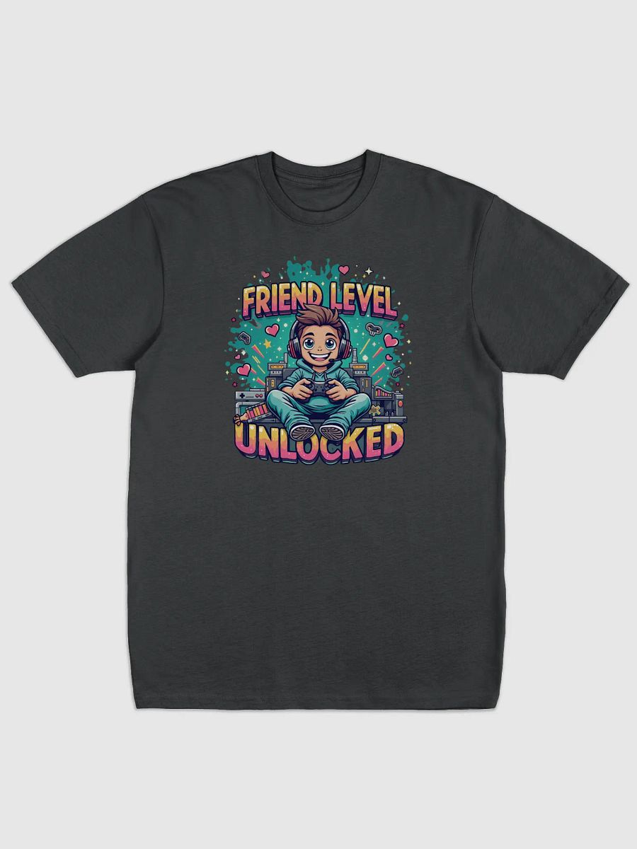 Gaming Friend Art For Men Video Gamer First Time Friend To Be T-Shirt product image (1)