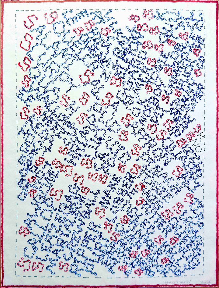 Sewn S Words Poster product image (1)
