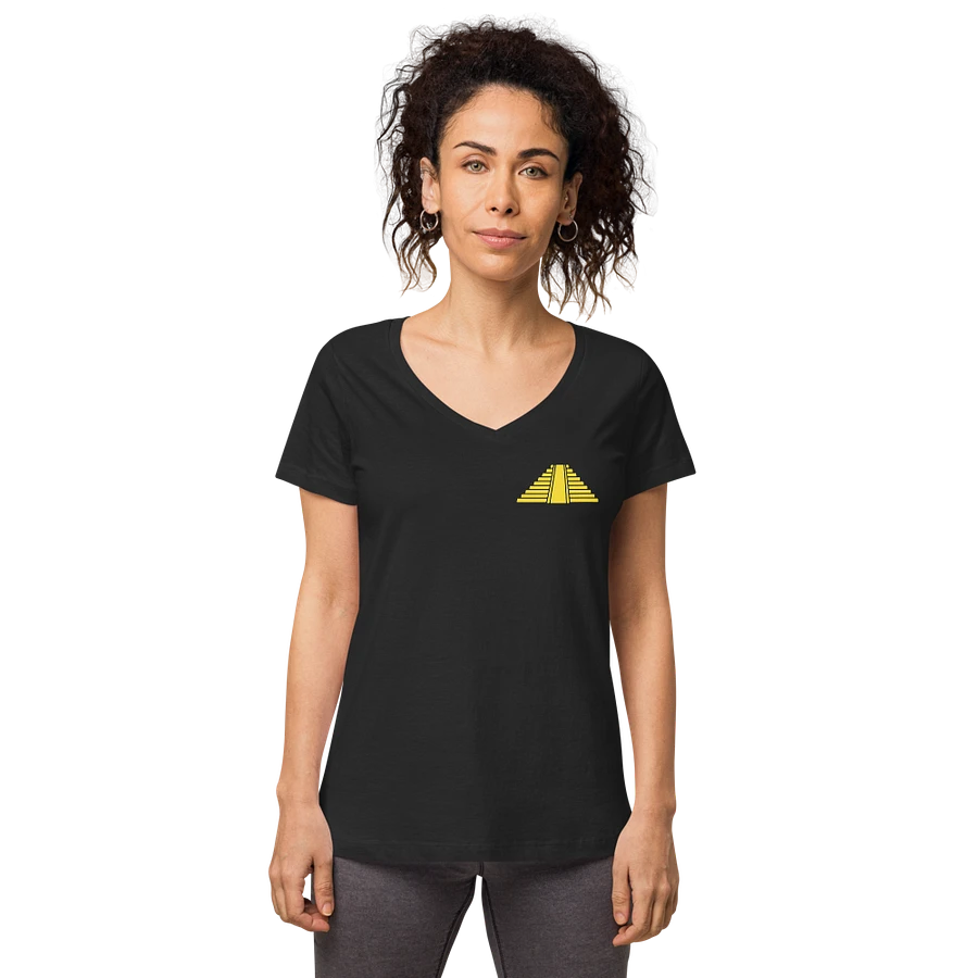 Redemption & Ruin Logo Women's Fitted V-Neck Tee product image (1)