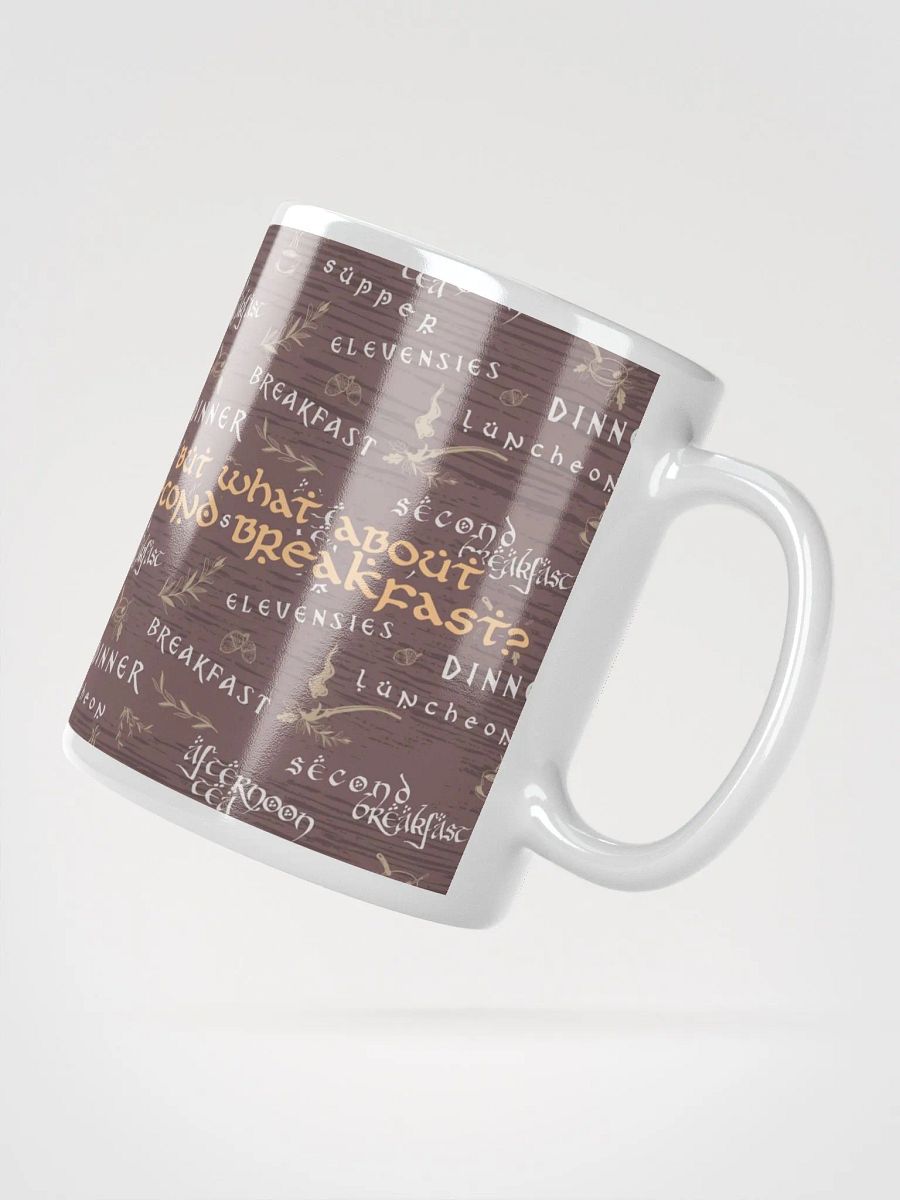 Second Breakfast Glossy Mug | Cozy Hobbit Meals product image (5)
