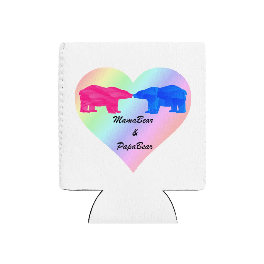 Mama & Papa Bear Coozie Can Cooler product image (1)