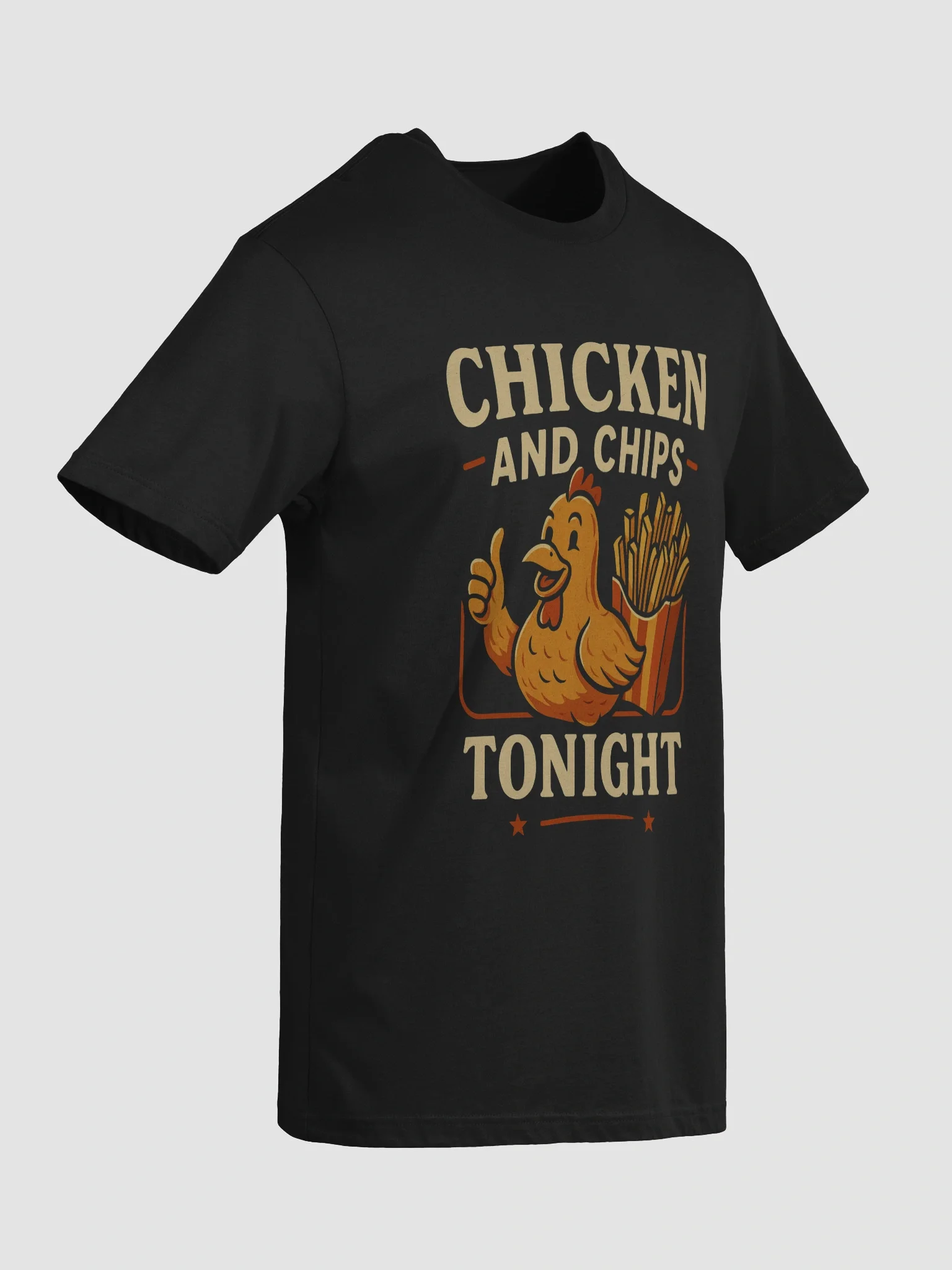 Thumbs Up Chicken & Chips Tee product image (5)