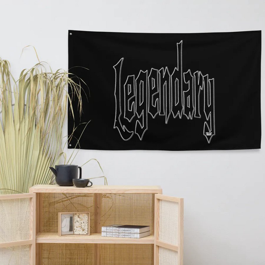 Legendary - Black - Flag product image (7)