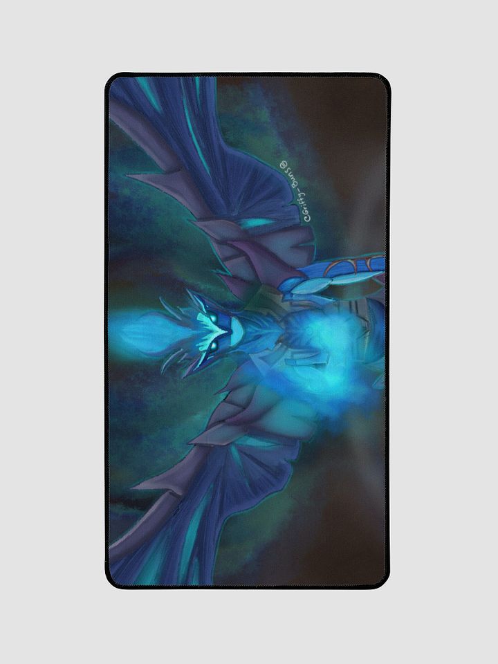 Blue-Flame Dragon Deskmat product image (2)