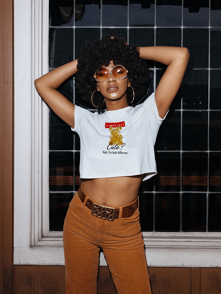 Built Different Crop Top – Women product image (1)