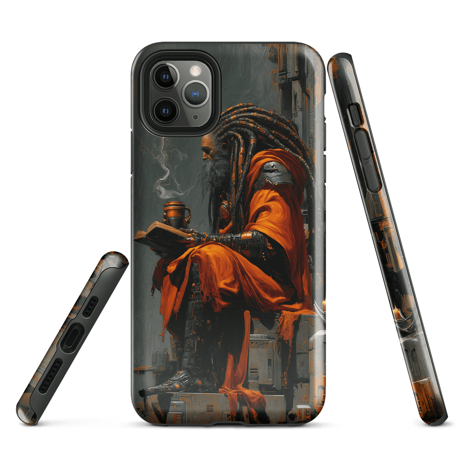 Cyber Monk: Wisdom of the Future iPhone® Tough Case product image (1)