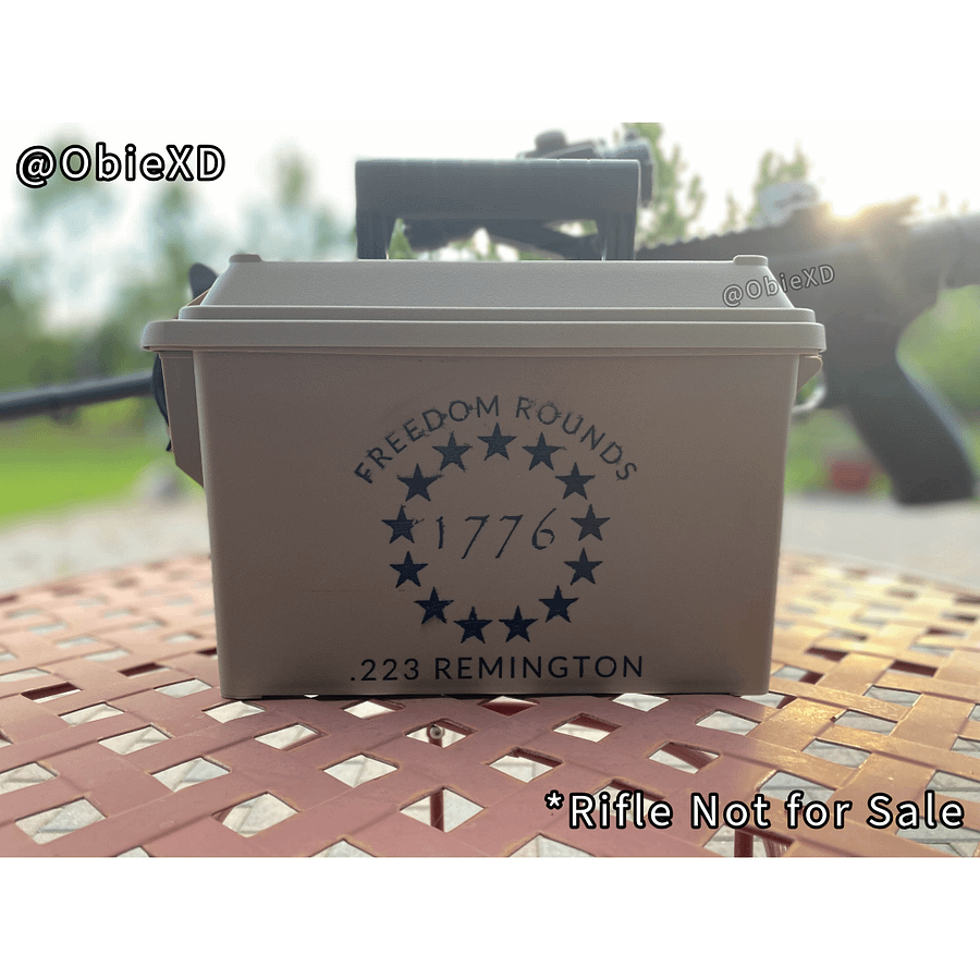 **PRE ORDER** Freedom Rounds Ammo Boxes - CUSTOM product image (3)