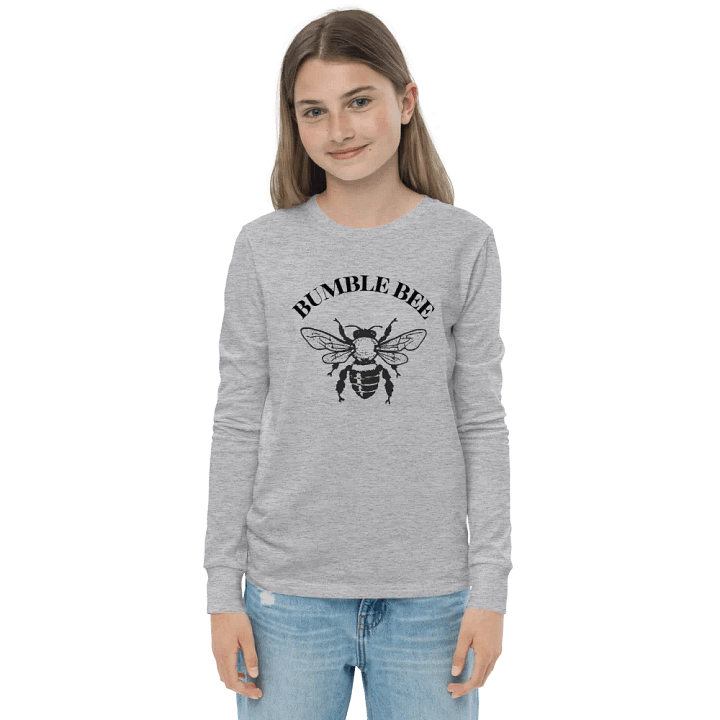 Bumble Bee Youth Long Sleeve Tee product image (1)