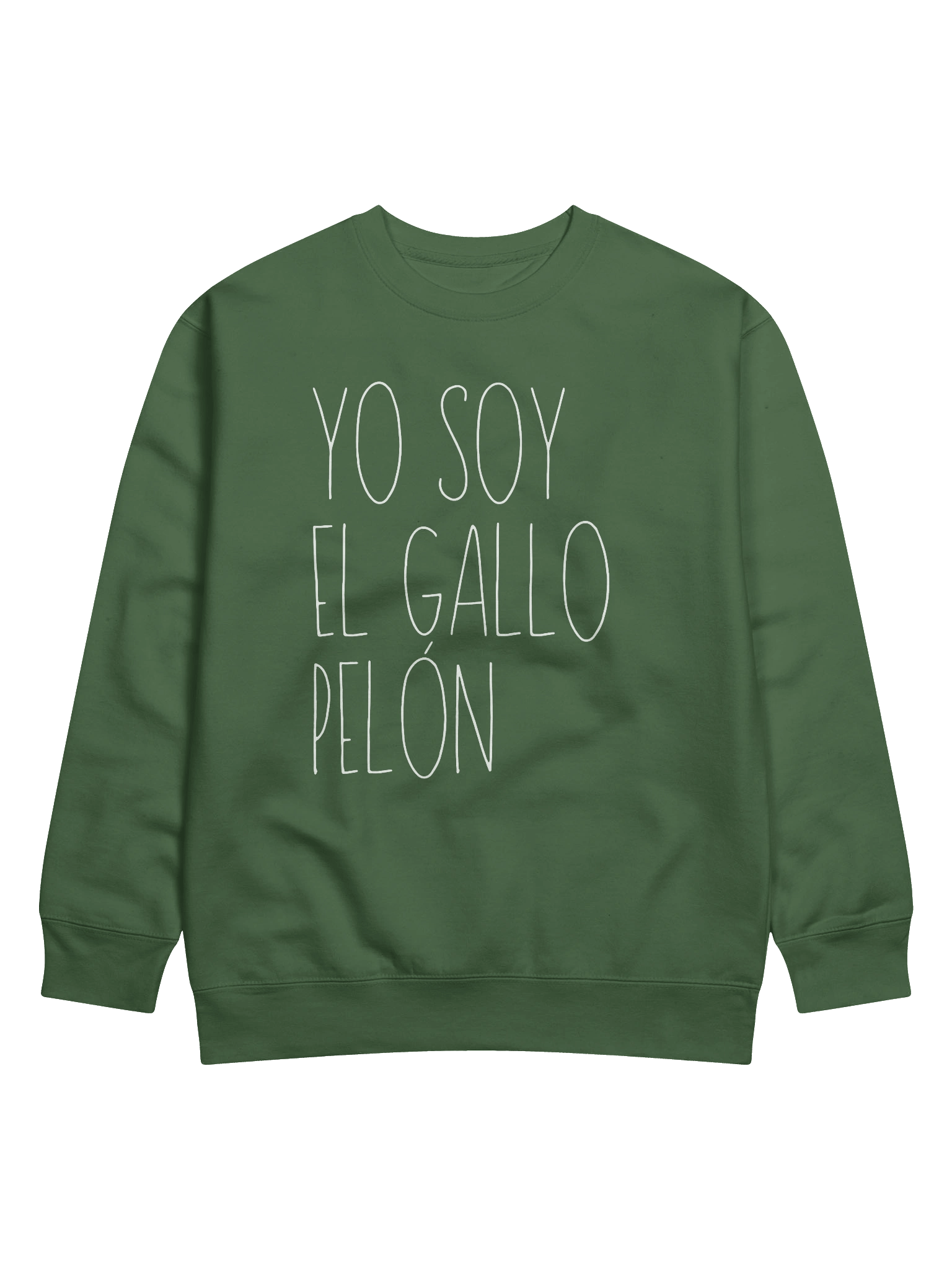 Yo Soy el Gallo Pelón Premium Crewneck Sweatshirt product image (1)