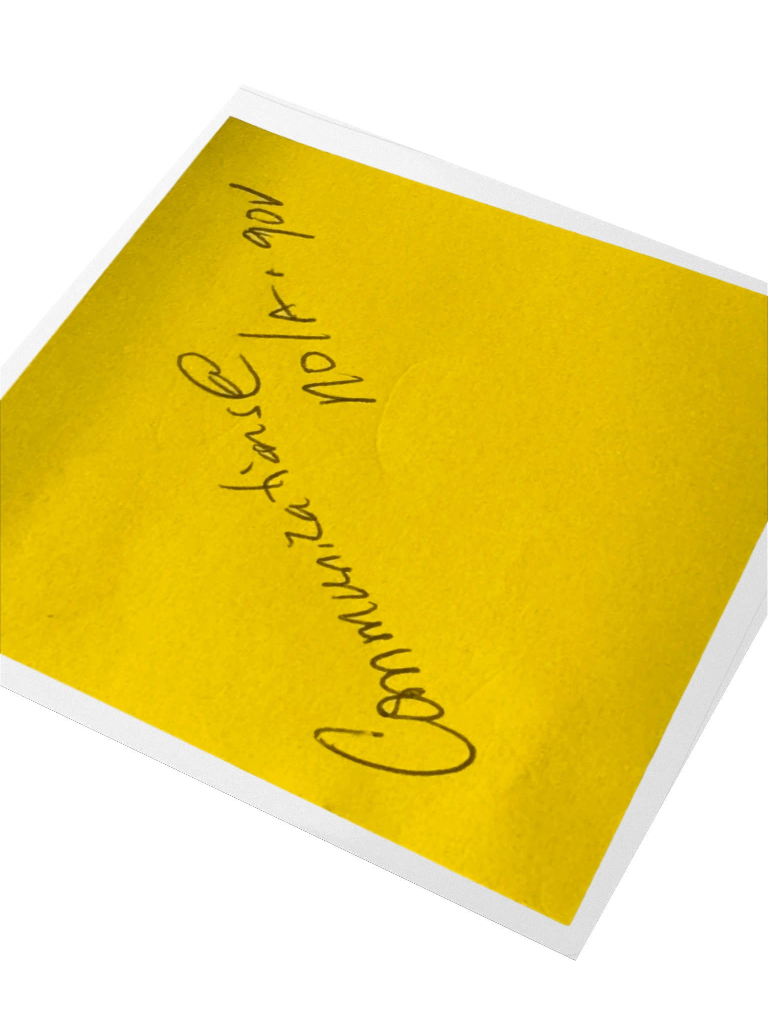 N.O. Communizations Sticky Note product image (7)