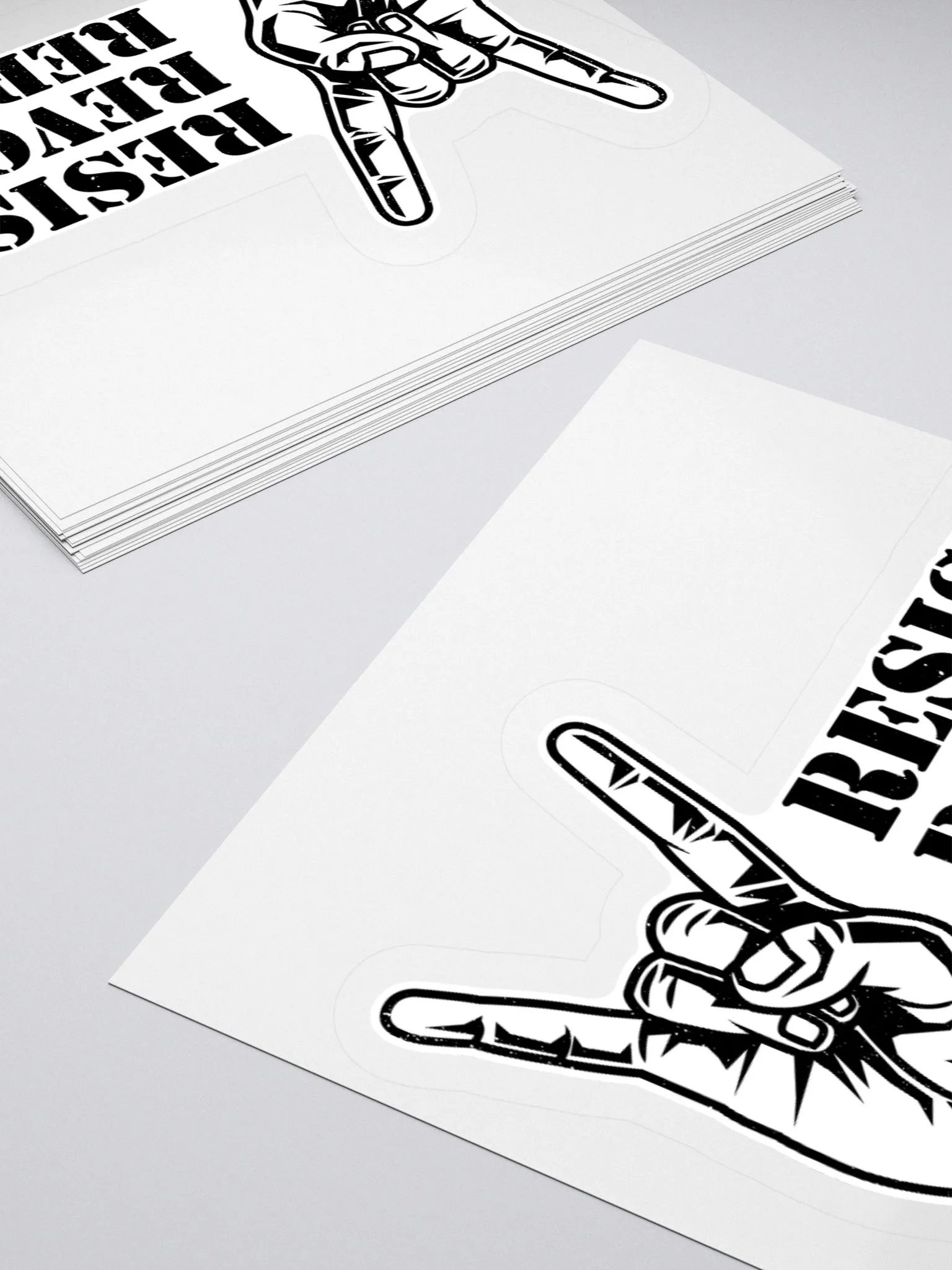 Rock On! Resist Revolt Repeat Sticker product image (10)