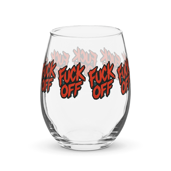 Bold and Unapologetic Stemless Wine Glass product image (2)