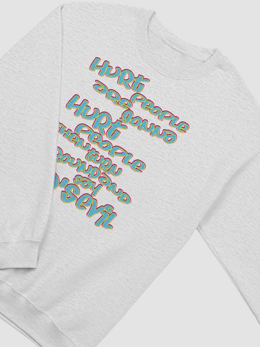 Hurt People - Blue Graffiti - Gildan Classic Crewneck Sweatshirt product image (1)