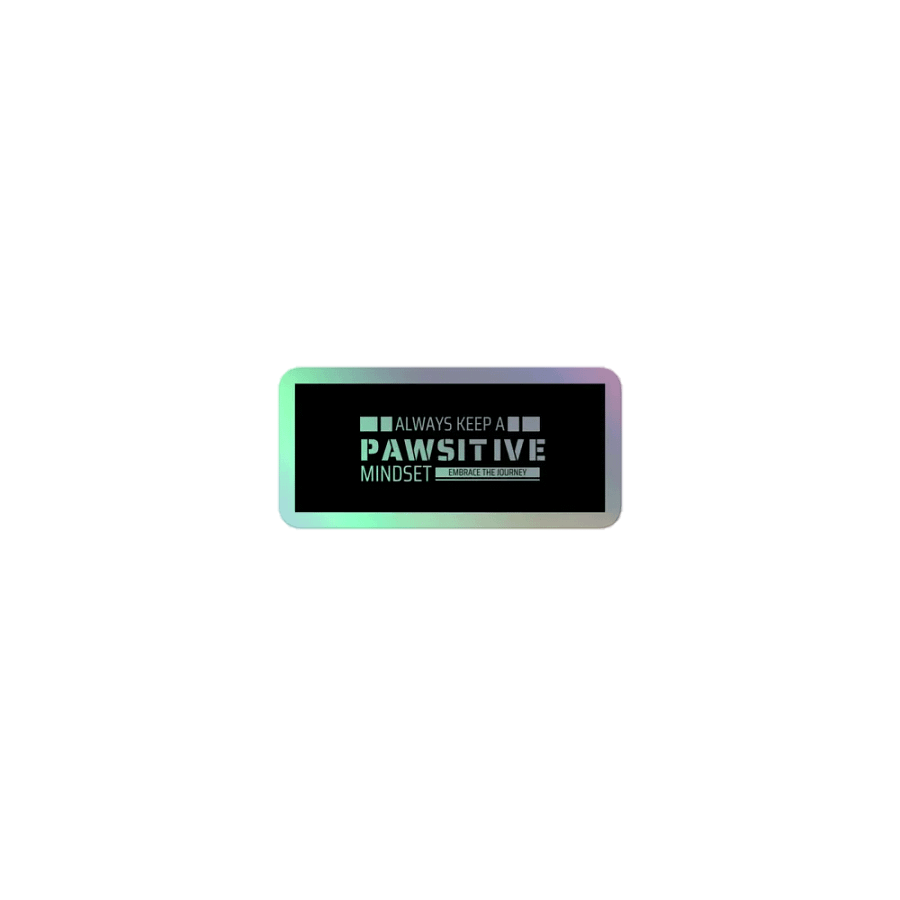 Stay Pawsitive Sticker product image (1)