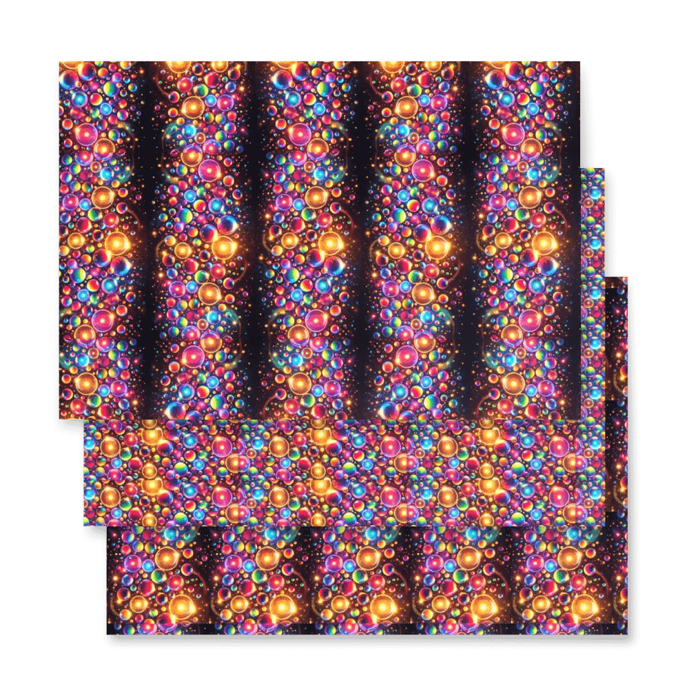 Colorful Circles Wrapping Paper Set product image (4)