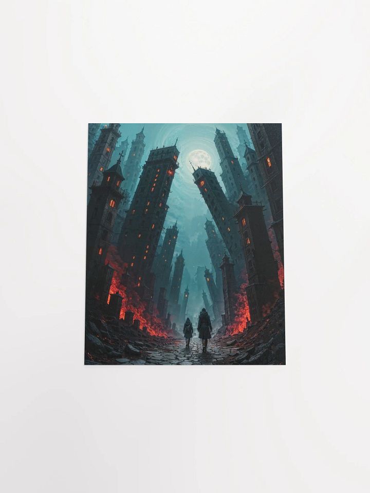 Moonlit Gothic Dystopia Poster product image (17)
