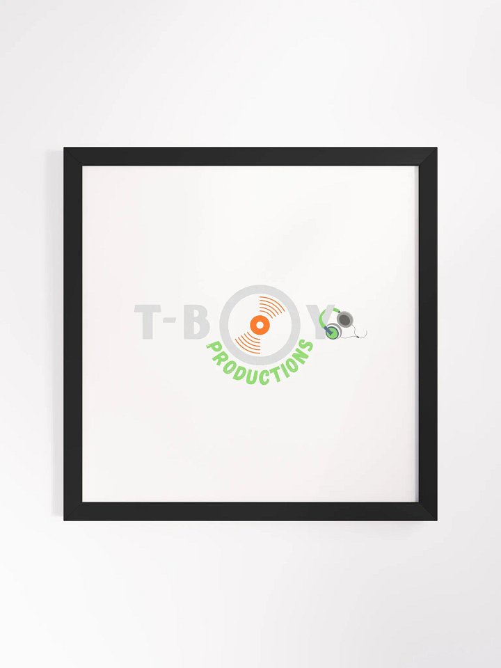T-BoY Productions Logo Framed Poster product image (1)