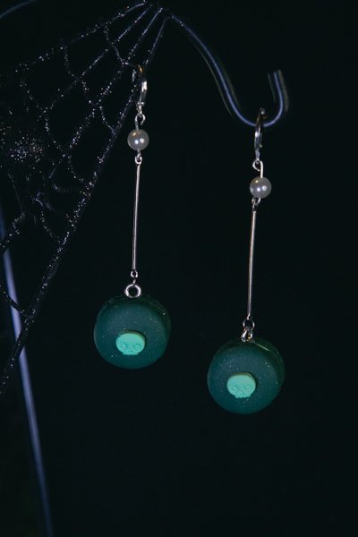 Poison Macaron Dangles product image (1)