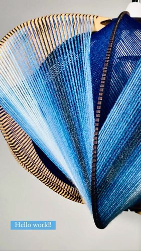 Hello World! We are delighted to begin showing you our lovely lampshades. This is a quick snap of the first of many lampshade...