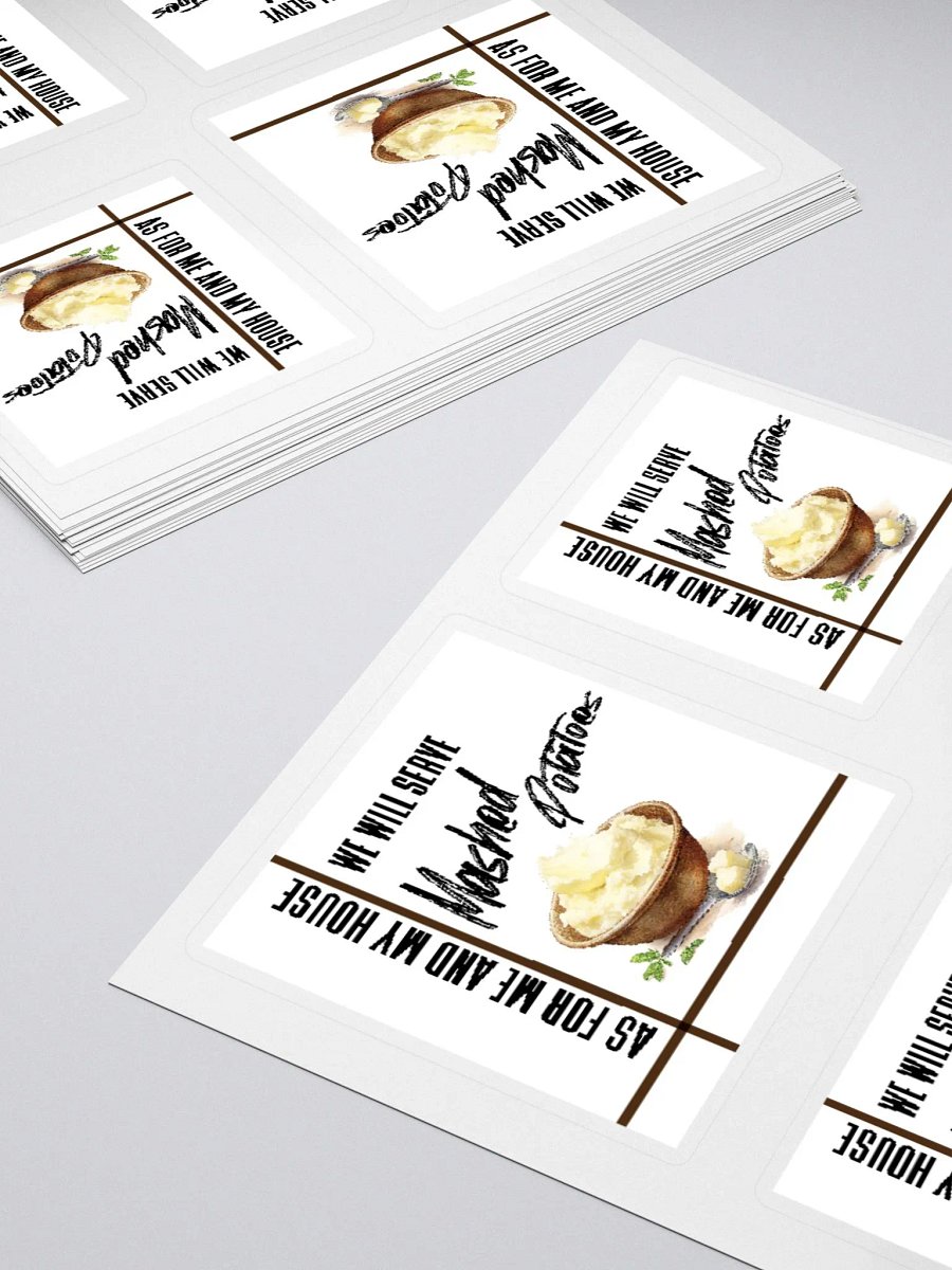 Mashed Potatoes Sticker Sheet product image (11)