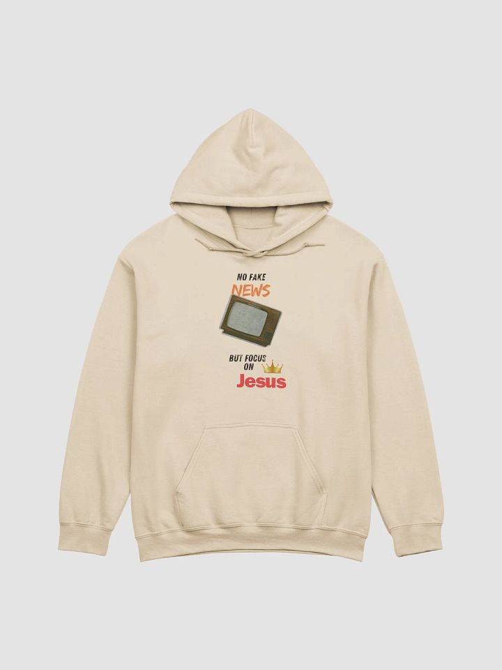 No Fake News Hoodie unisex product image (1)