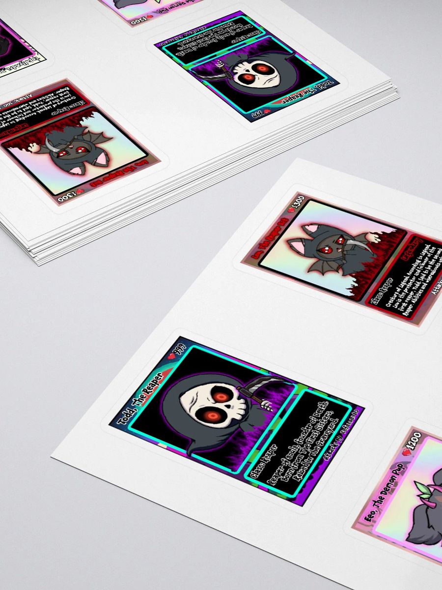 The Hell Cardz Collection Large 4-Pack Stickers product image (11)