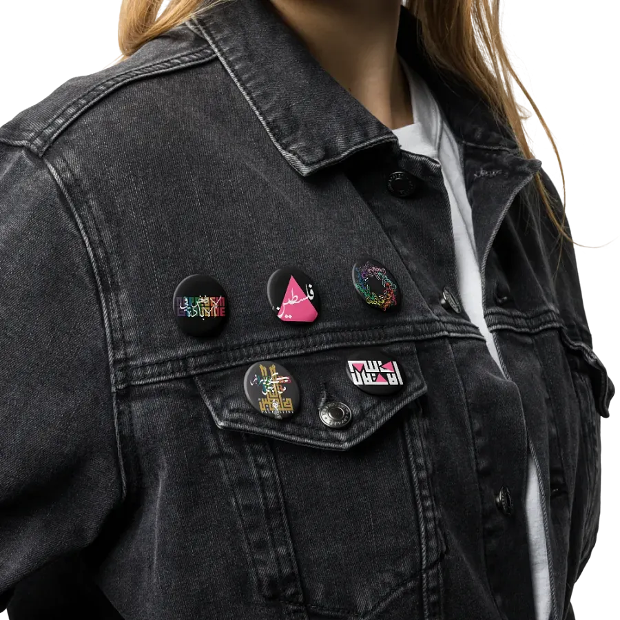 Queer for Palestine Pins๐ณ๏ธโ๐๐ต๐ธ product image (17)