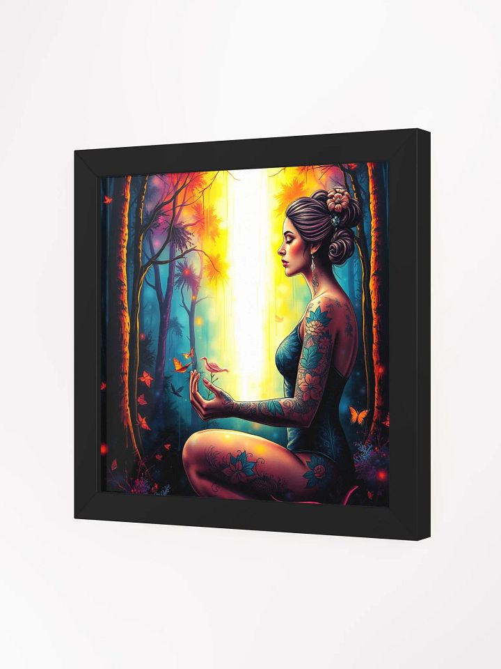 Vibrant Ayous Wood Framed Art Print product image (6)