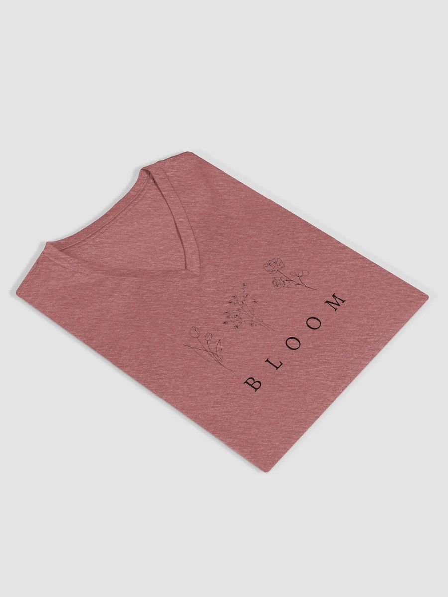 Bloom Elegance V-Neck Tee product image (8)