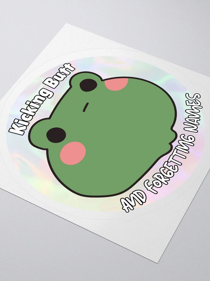 Kicking Butt Sticker product image (6)