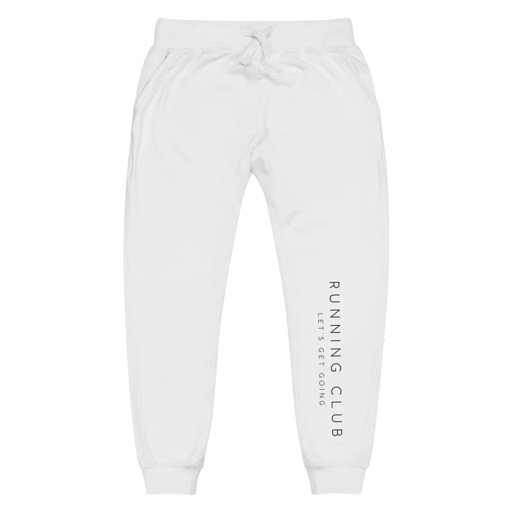 'Running Club | Let's Get Going' Unisex Fleece Sweatpants product image (13)