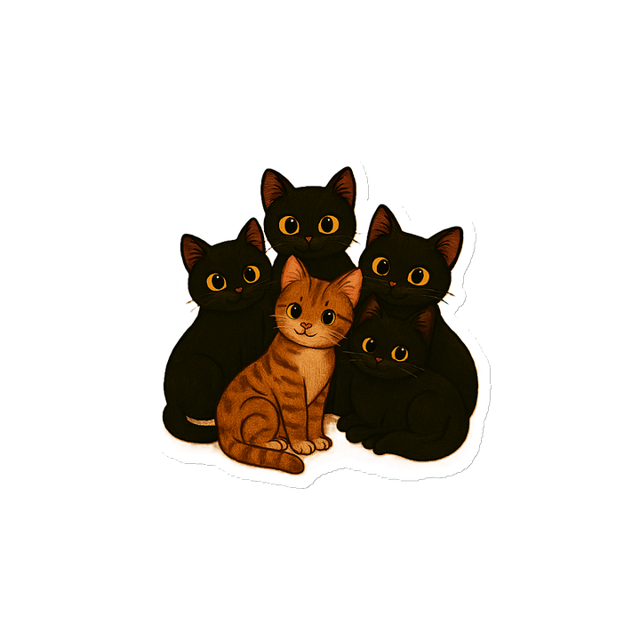 Meow Majesty Magnets product image (2)