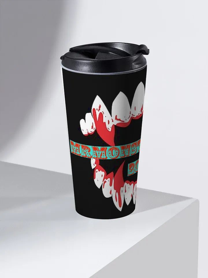 MONSTER MUNCH STAINLESS STEEL TRAVEL MUG product image (2)