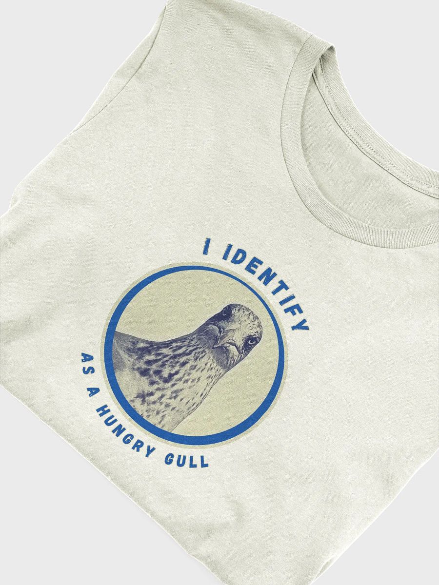 Gavin the Gull - I Identify as a Hungry Gull Supersoft T-shirt product image (49)