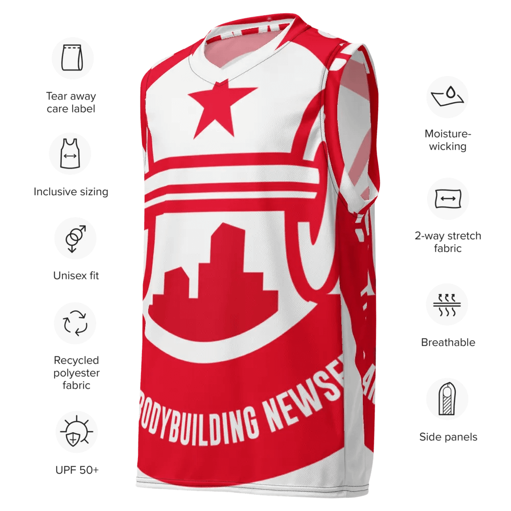 IFBNewsfeed.Org's All-Over Print Recycled Unisex Basketball Jersey product image (7)