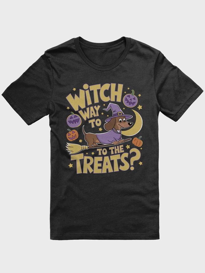 Witch Way to the Treats? Dachshund Halloween product image (1)