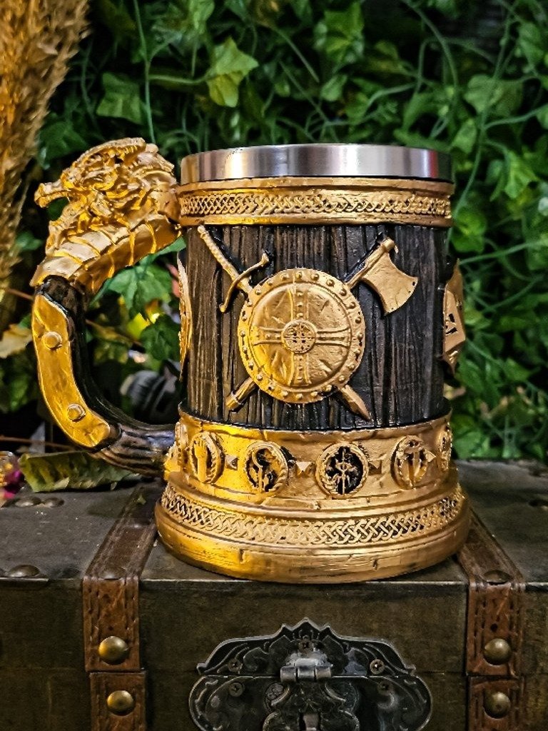 The Armored Kingdom Draco Gold Sovereign Mug product image (4)