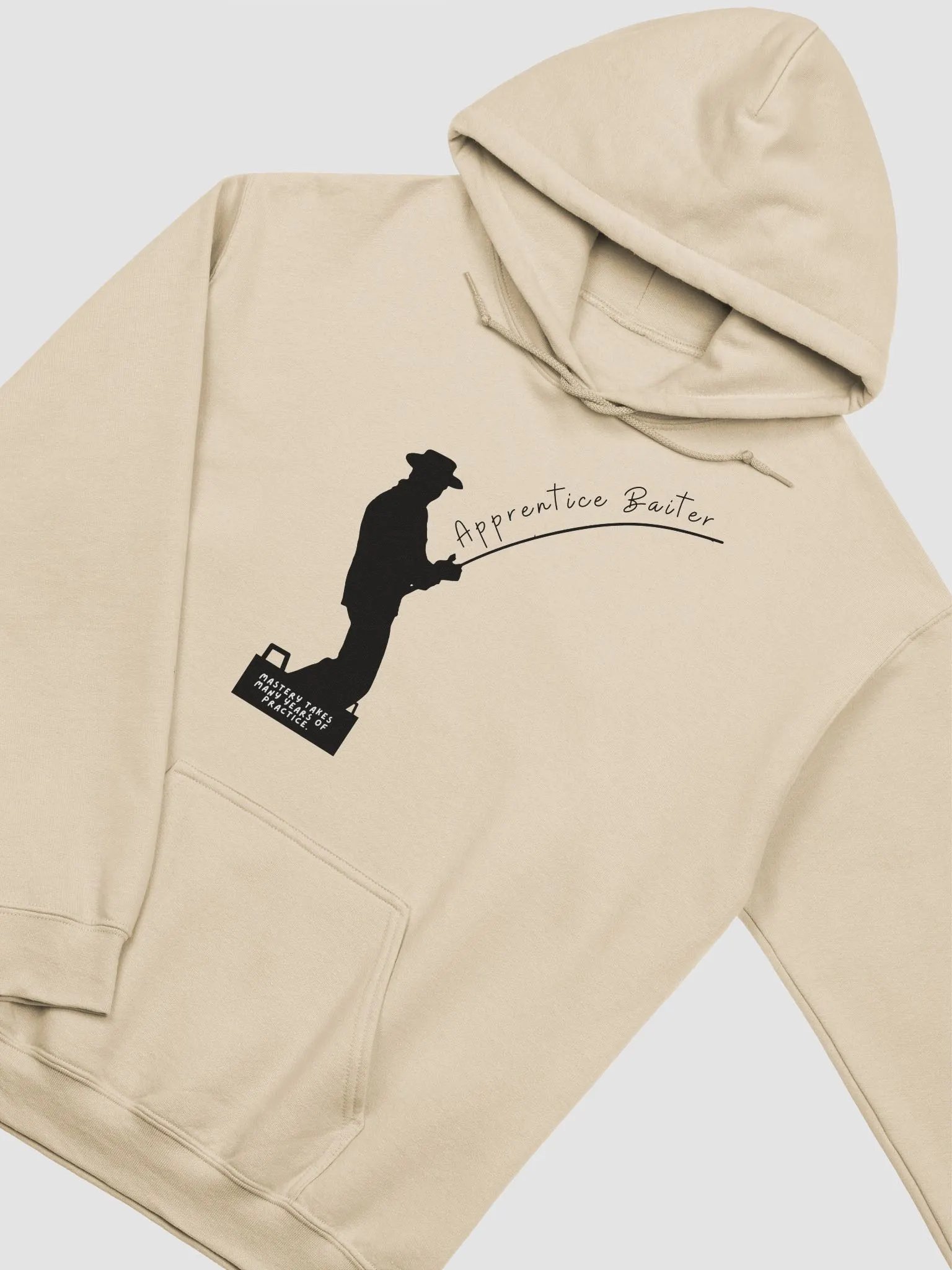 Apprentice Baiter - Mastery Takes Many Years of Practice Fishing Hoodie product image (65)