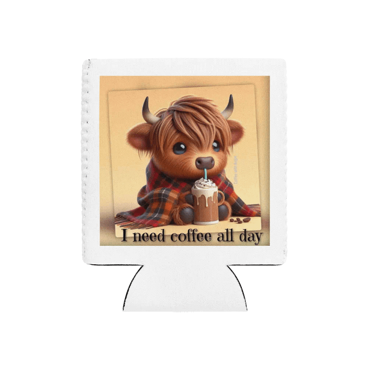 Coffee Cow Can Cooler product image (1)